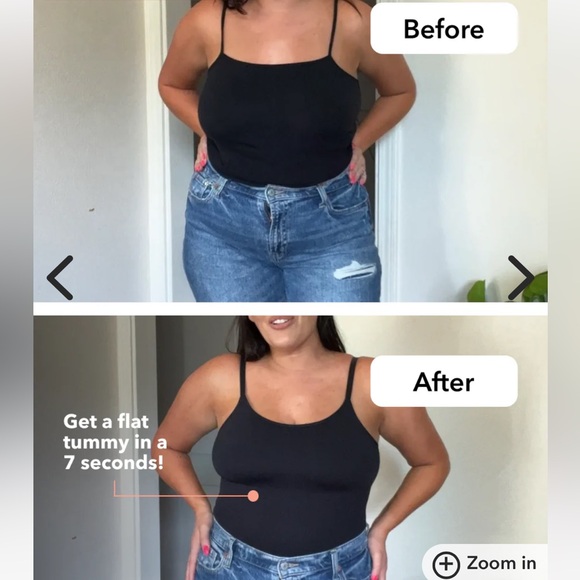 NEW Shaper-mint Essentials All Day Every Day Scoop Neck Cami - Picture 3 of 4